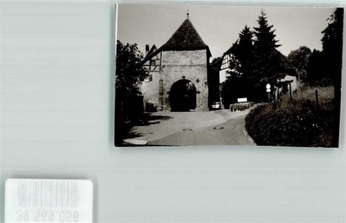 Sinsheim Foto Original aus Archiv eines Ansichtskartenverlags Ort handschriftlich Stift