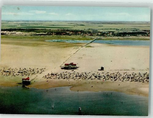 St. Peter-Ording Schwefelbad Fliegeraufnahme