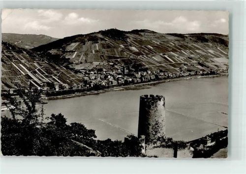 Lorch 1955 Burg Fürstenberg Foto AK