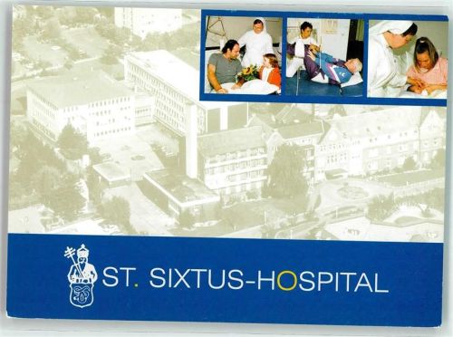 45721 W4358 Haltern , Westf - St. Sixtus Krankenhaus