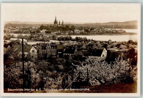 Werder Blick von der Bismarckhöhe