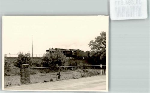 Bad Nauheim Dampflokomotive Ort handschrifrlich Foto Original aus Archiv eines Ansichtskartenverlags