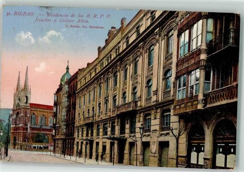 Bilbao 1930 Residencia de los R.R.P.P. Kirche