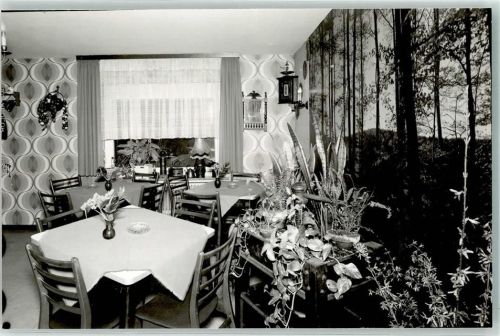 Hachen Foto Original aus Archiv eines Ansichtskartenverlag Gasthaus Kitzhof Gaststube Ort handschriftlich