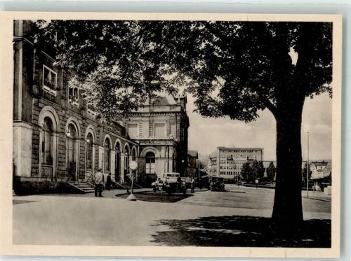 Neustadt Bahnhof Oldtimer