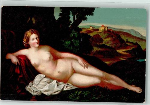sign. Vecelli, Tiziano Ruhende Venus