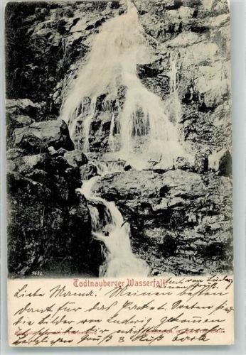 Todtnauberg 1910 Wasserfall