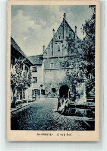 Memmingen 1918 Einlasstor Feldpost