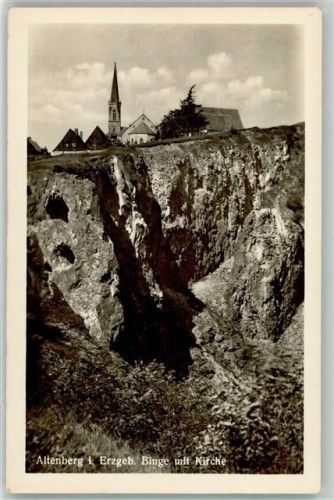 Altenberg 1956 Kirche