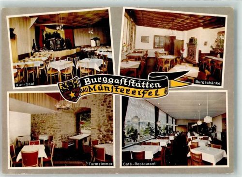 Bad Münstereifel Burggasthaus Turmzimmer Burgschänke