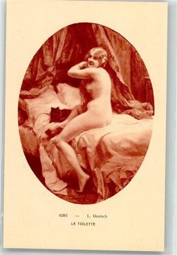Paris sign. Deutsch, L. La Toilette Salons de Paris Braun & Cie. 6282