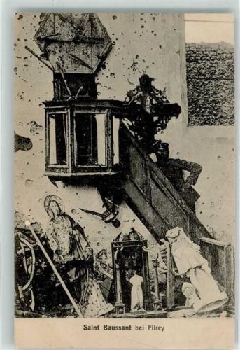 Flirey 1917 Sammlung Weltkrieg 1914/16 Saint Baussant