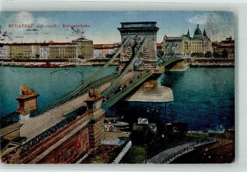 Budapest 1919 Kettenbrücke