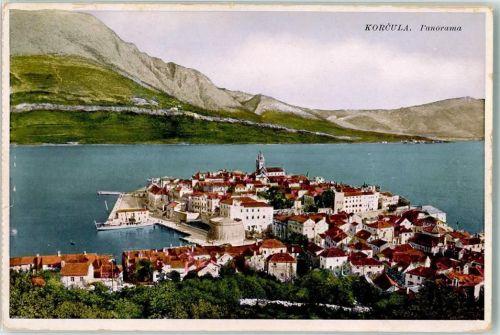 Korcula Foto Ak