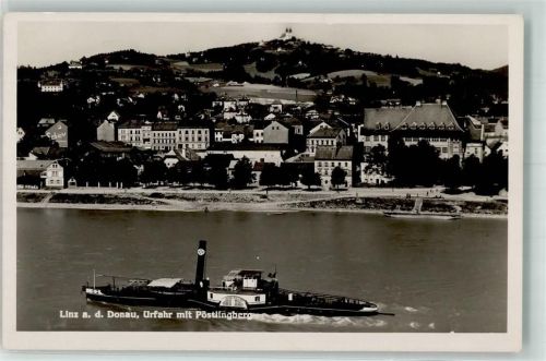 Linz 1941 Urfahr mit Pöstlingberg Feldpost WK II Inf. Ers. Batl. 133