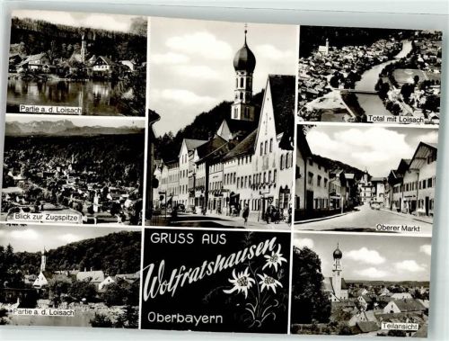 Wolfratshausen Loisach Kirche St. Andreas Oberer Markt