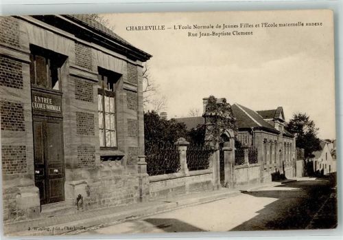 Charleville Rue Jean-Baptiste Clement Feldpost WK I