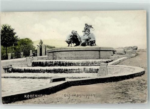 Kopenhagen Denkmal Gefionsgruppe