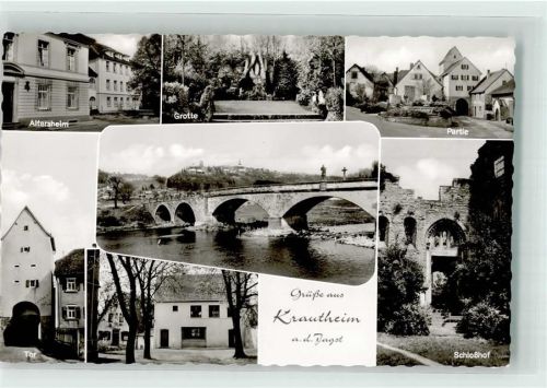 Krautheim Altersheim Grotte Schlosshof