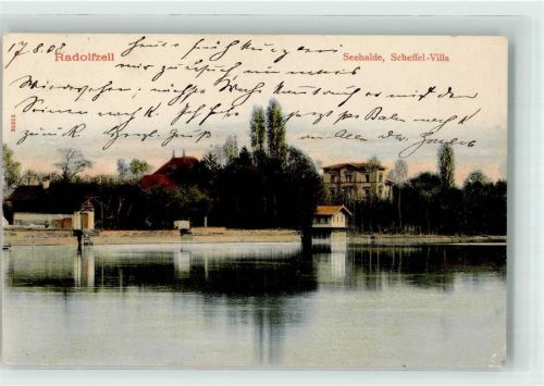 Radolfzell 1908 Seehalde Scheffel-Villa