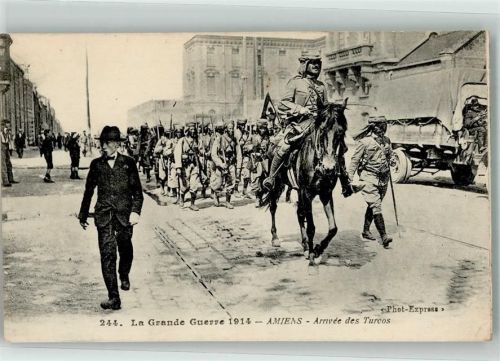 Amiens 1915 Feldpost WK I Uniform