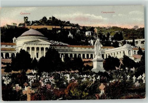 Genova Denkmal Camposanto Friedhof