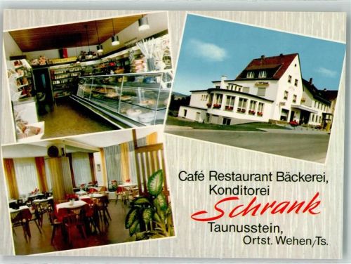 Wehen Cafe Restaurant Bäckerei Conditorei Gasthaus Schrank Gastraum Theke
