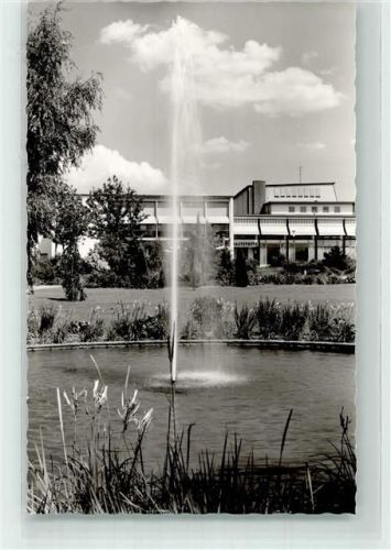 Göppingen Wasserfontaine vor Stadthalle