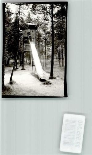 Wolfratshausen Märchenwald Rutsche Spielplatz Ort handschriftlich Foto Original aus Archiv eines Ansichtskartenverlags