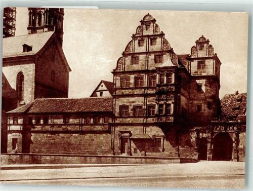 Bamberg Die Alte Hofhaltung zu Bamberg