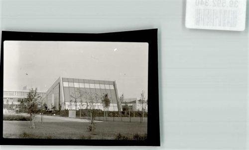 86807 W8938 Buchloe FOTO KEINE AK Schwimmhalle Foto Original aus Archiv eines Ansichtskartenverlags Ort handschriftlich