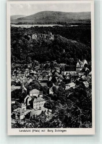 Landstuhl Burg Sickingen Vogelschau