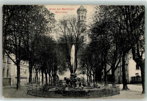 Memmingen 1906 Hallhofplatz
