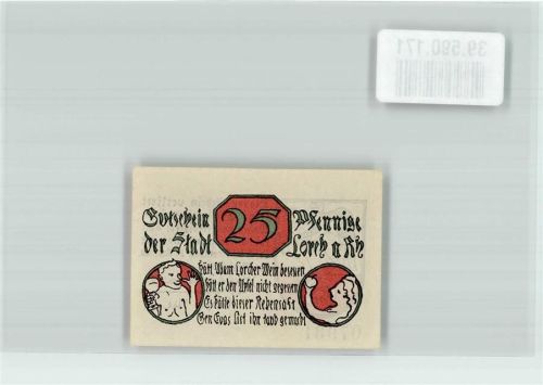 Lorch 25 Pfennig