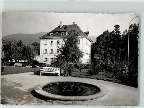 Wehr Foto Original aus Archiv eines Ansichtskartenverlags Georg Kerner Park Rathaus Ort handschriftlich