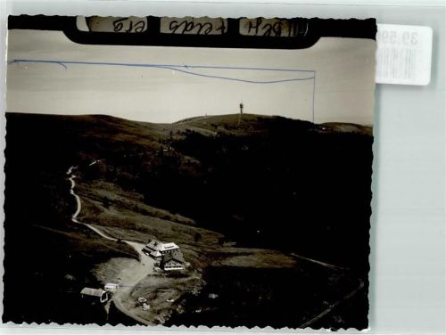 Feldberg Foto Original aus Archiv eines Ansichtskartenverlags Vogelschau Ort handschriftlich