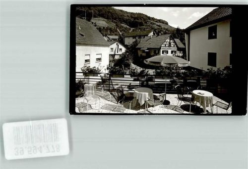Bühlertal Ort handschriftlich Gasthaus Foto Original aus Archiv eines Ansichtskartenverlags