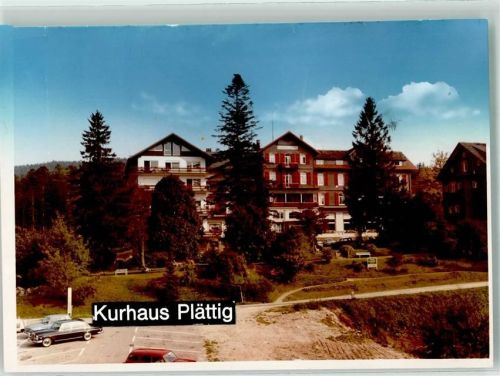 Plättig Kurhaus Foto Original aus Archiv eines Ansichtskartenverlags