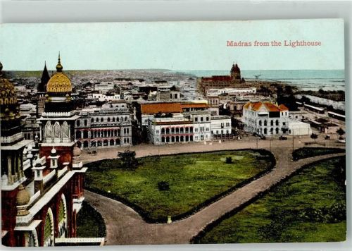 Chennai Blick vom Leuchtturm