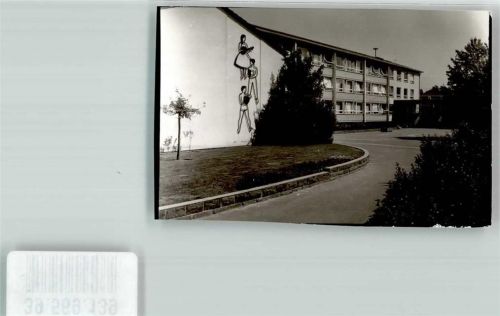 Sinsheim Foto Original aus Archiv eines Ansichtskartenverlags Ort handschriftlich Volksschule