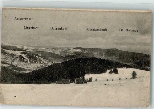 Munster Anlasswasen Lingekopf Barrenkopf Schratzmännle Gr. Hohnack