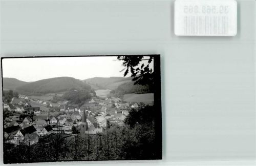 Kirchveischede Foto Original aus Archiv eines Ansichtskartenverlags Ort handschriftlich