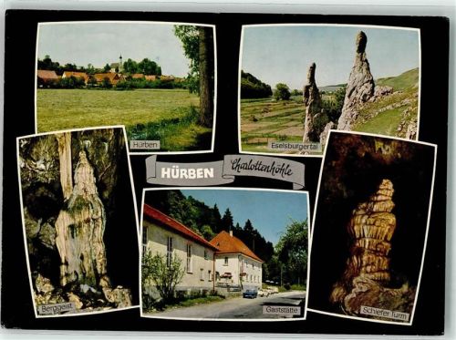 Hürben Gasthaus zur Charlottenhöhle Eselsburger Tal