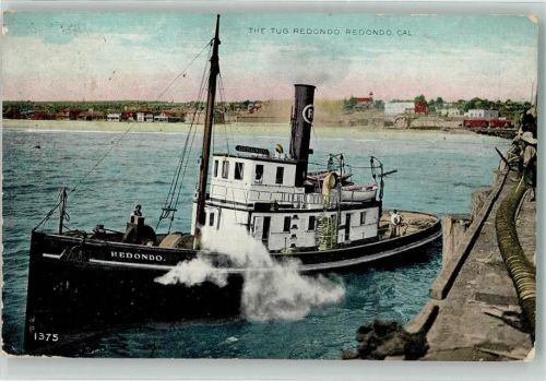 Los Angeles 1909 Dampfschiff Redondo
