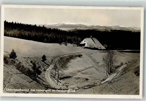 Furtwangen Untergeschweng mit Feldberg