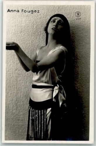 Anna Fougez auch Maria Annina Laganà Pappacena Italien Actress and singer