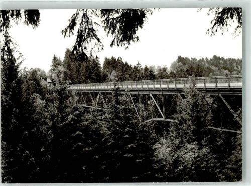 Grünenbach Argentobelbrücke