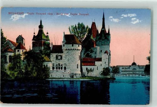 Budapest Burg Vajda Hunyad Feldpost WK I Von der Armee im Felde
