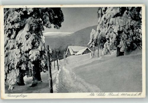 Alte schlesische Baude 1936 Riesengebirge