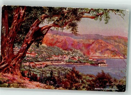 Beaulieu-sur-Mer sign. Oilette Serie 768 Nr. 43 Beaulieu-Villefranche